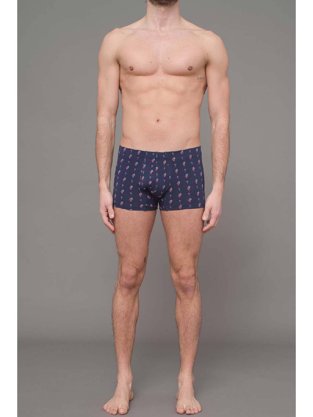 Julipet Boxer In Cotone Bielastico Artist Edition Winewear