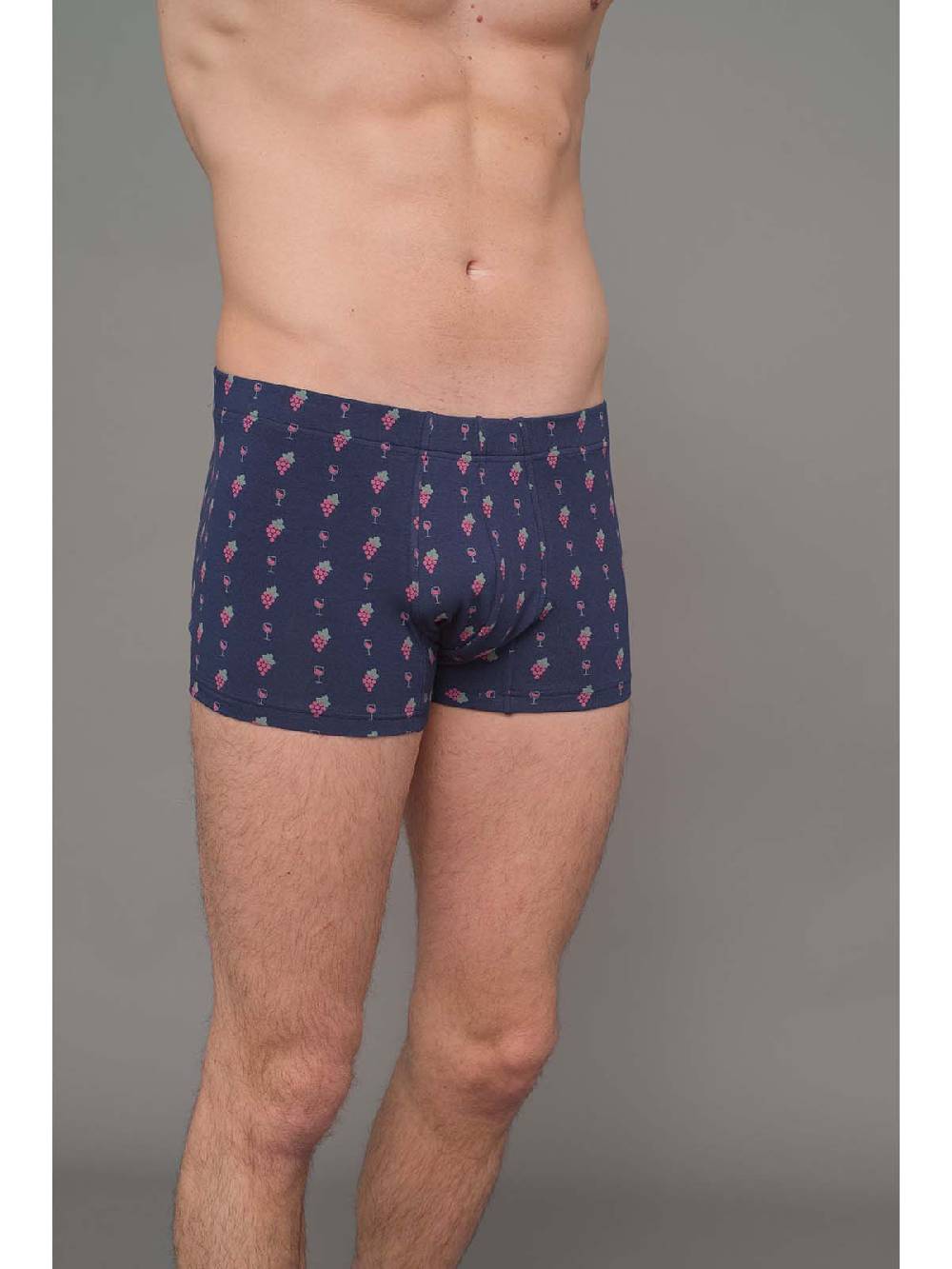 Julipet Boxer in cotone bielastico artist edition winewear