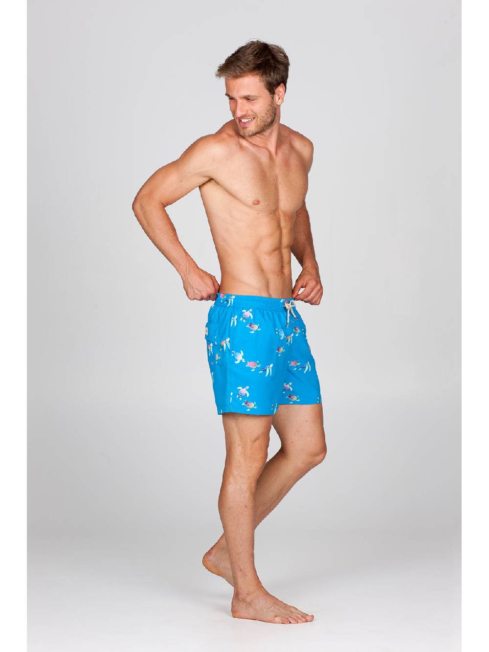 Julipet Boxer Mare In Leggera Tela Di Microfibra Artist Edition