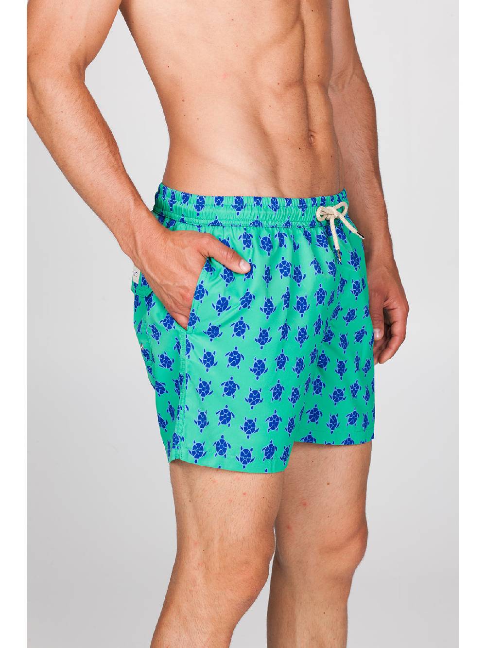 Julipet Boxer Mare In Leggera Tela Di Microfibra Artist Edition