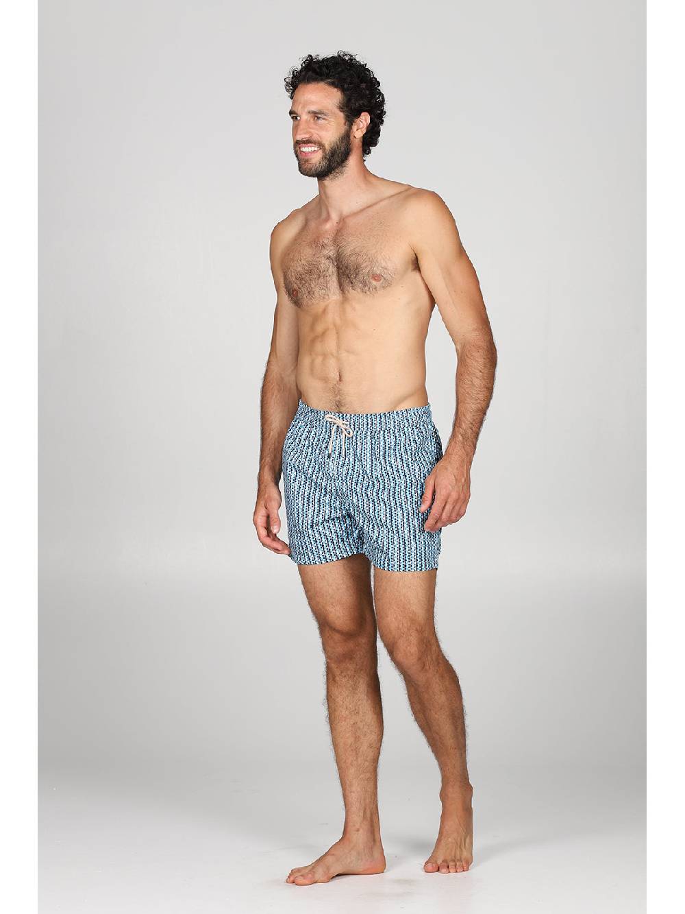 Julipet Boxer Mare In Leggera Tela Di Microfibra, Con Disegno "ovali" Ad Alta Definizione