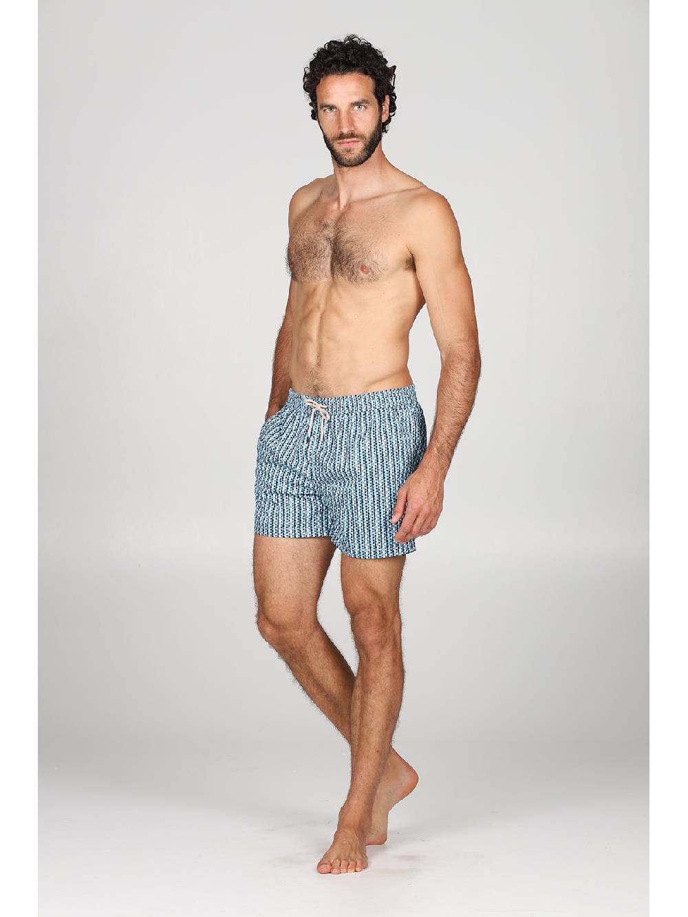 Julipet Boxer Mare In Leggera Tela Di Microfibra, Con Disegno "ovali" Ad Alta Definizione