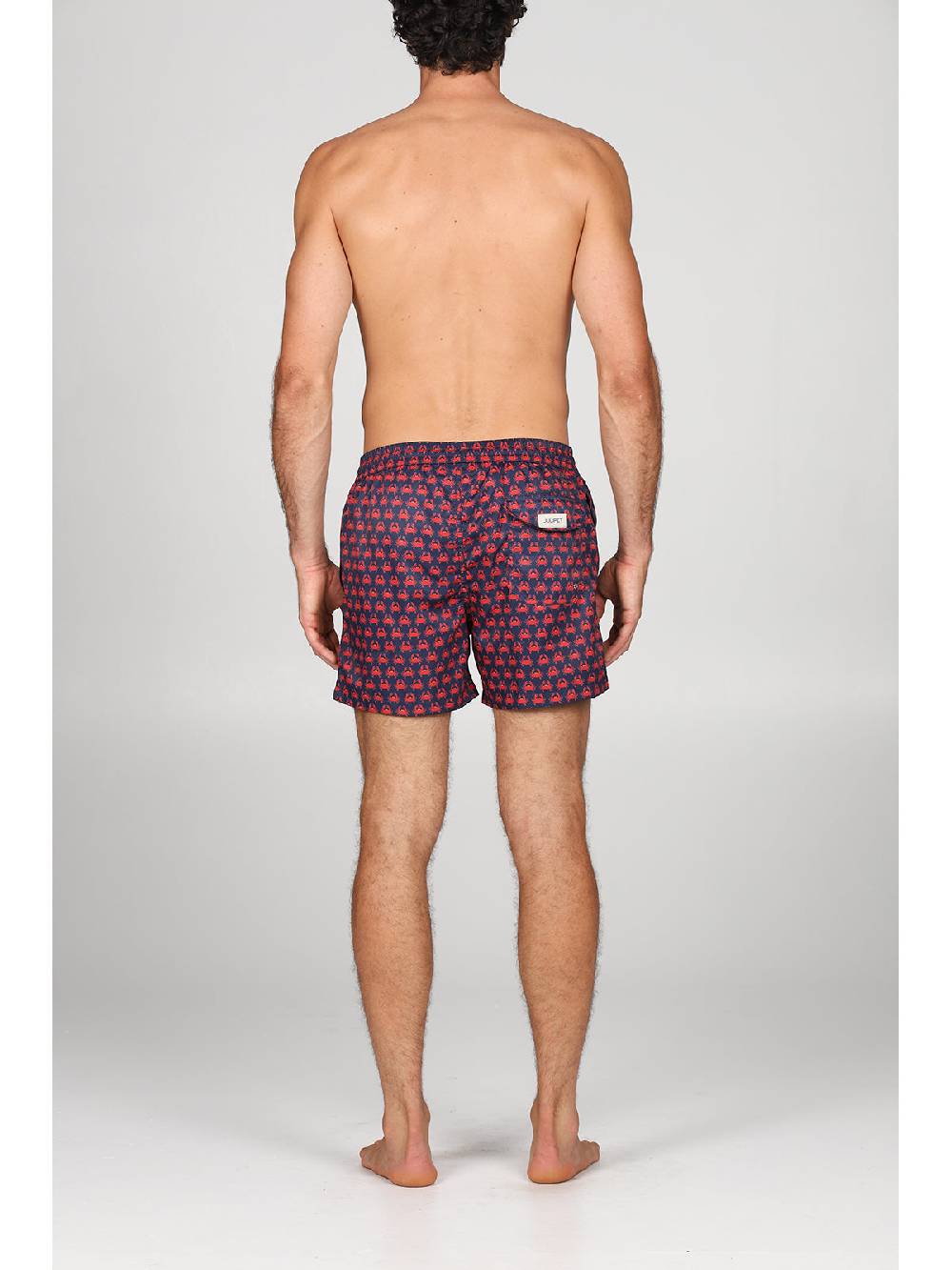 Julipet Boxer Mare In Leggera Tela Di Microfibra, Con Disegno Ad Alta Definizione "granchio"