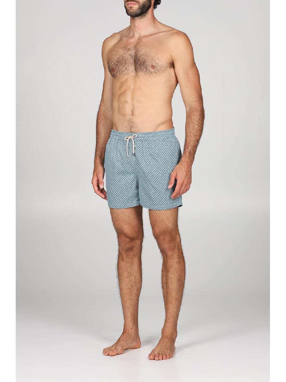 Julipet Boxer Mare In Leggera Tela Di Microfibra, Con Disegno Ad Alta Definizione "microfantasia"