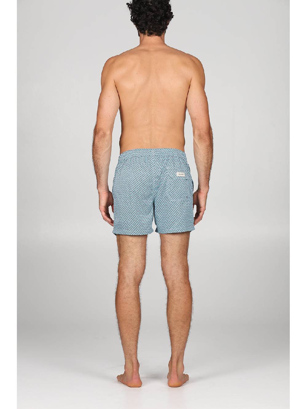 Julipet Boxer Mare In Leggera Tela Di Microfibra, Con Disegno Ad Alta Definizione "microfantasia"