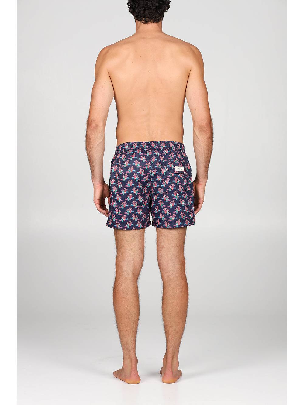 Julipet Boxer Mare In Leggera Tela Di Microfibra, Con Disegno Ad Alta Definizione "siesta"