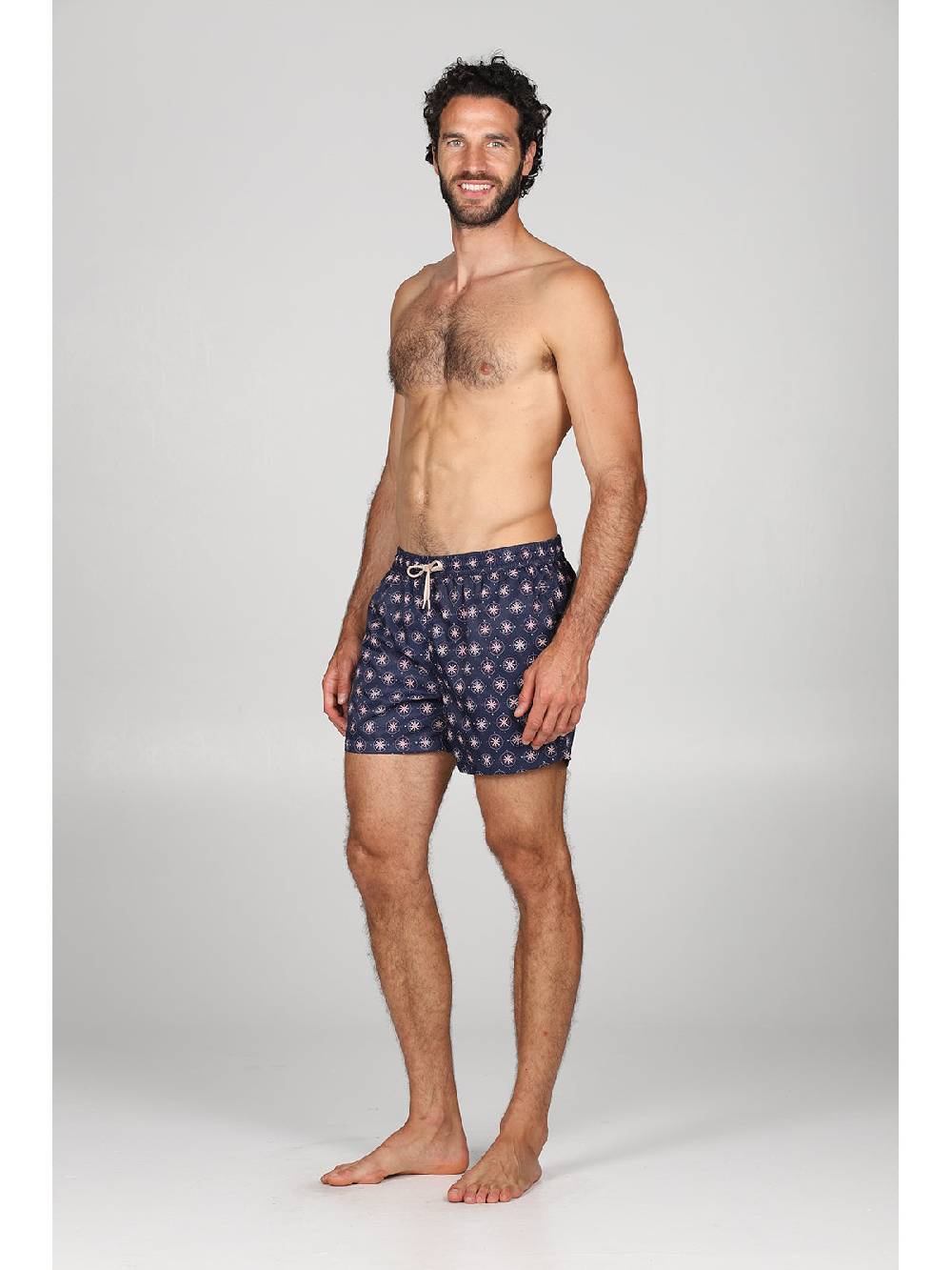 Julipet Boxer Mare In Leggera Tela Di Microfibra, Con Disegno Ad Alta Definizione "stelle"