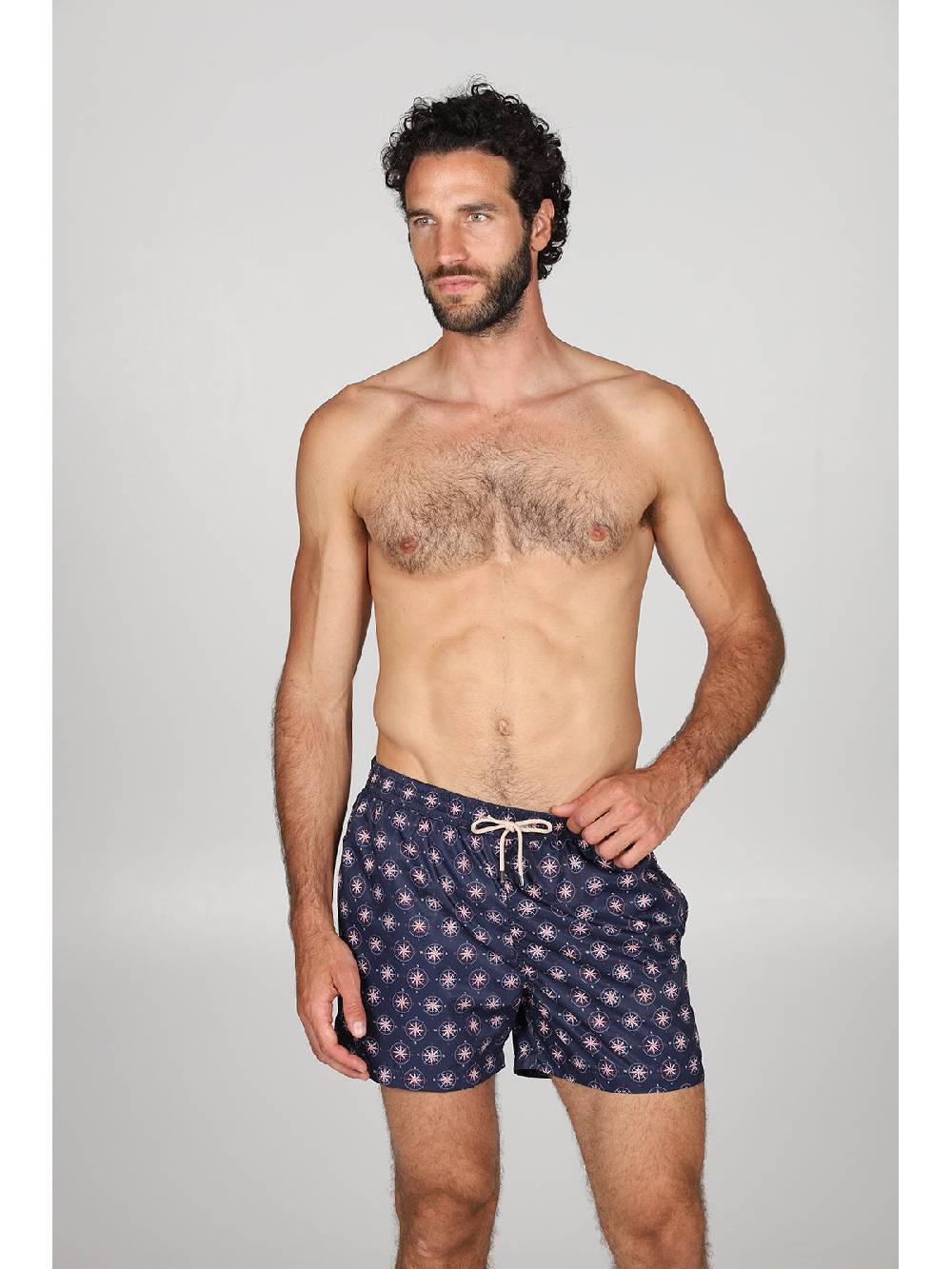 Julipet Boxer Mare In Leggera Tela Di Microfibra, Con Disegno Ad Alta Definizione "stelle"