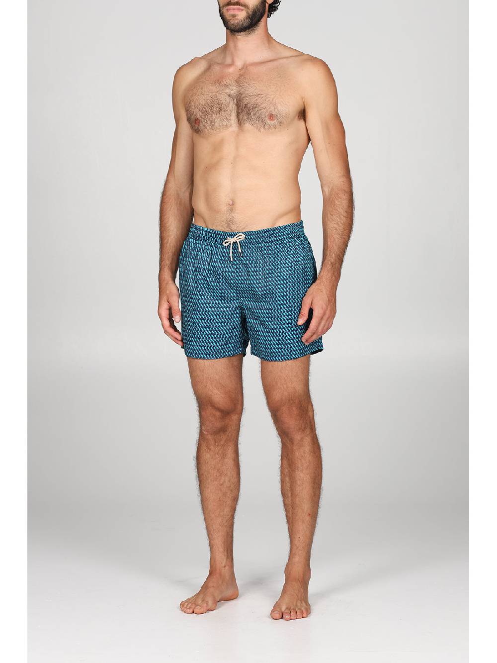 Julipet Boxer Mare In Leggera Tela Di Microfibra, Con Disegno Ad Alta Definizione "pappagallo"