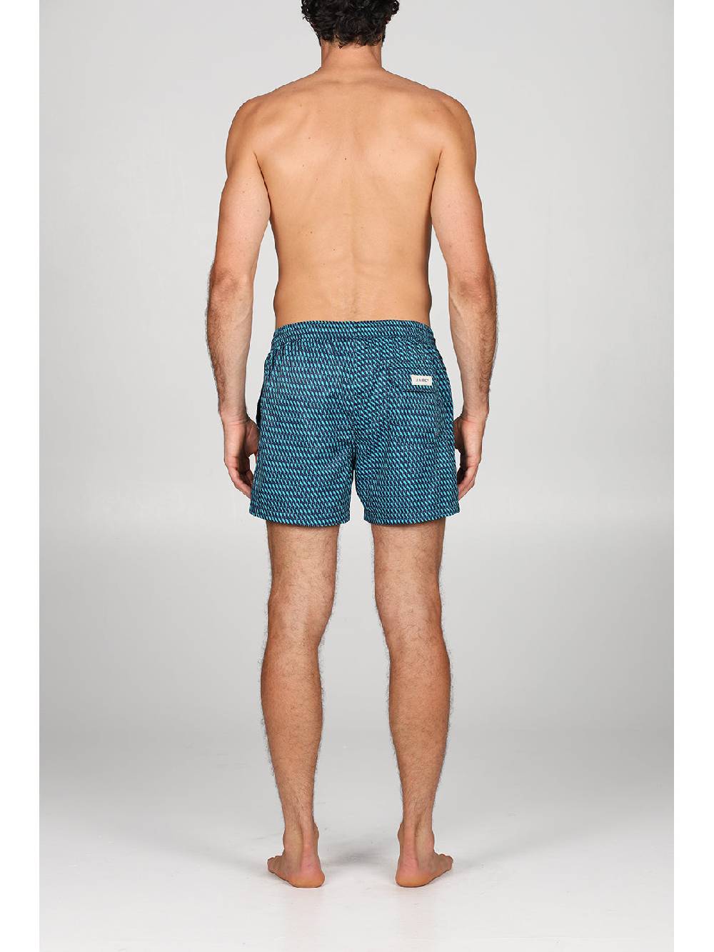 Julipet Boxer Mare In Leggera Tela Di Microfibra, Con Disegno Ad Alta Definizione "pappagallo"