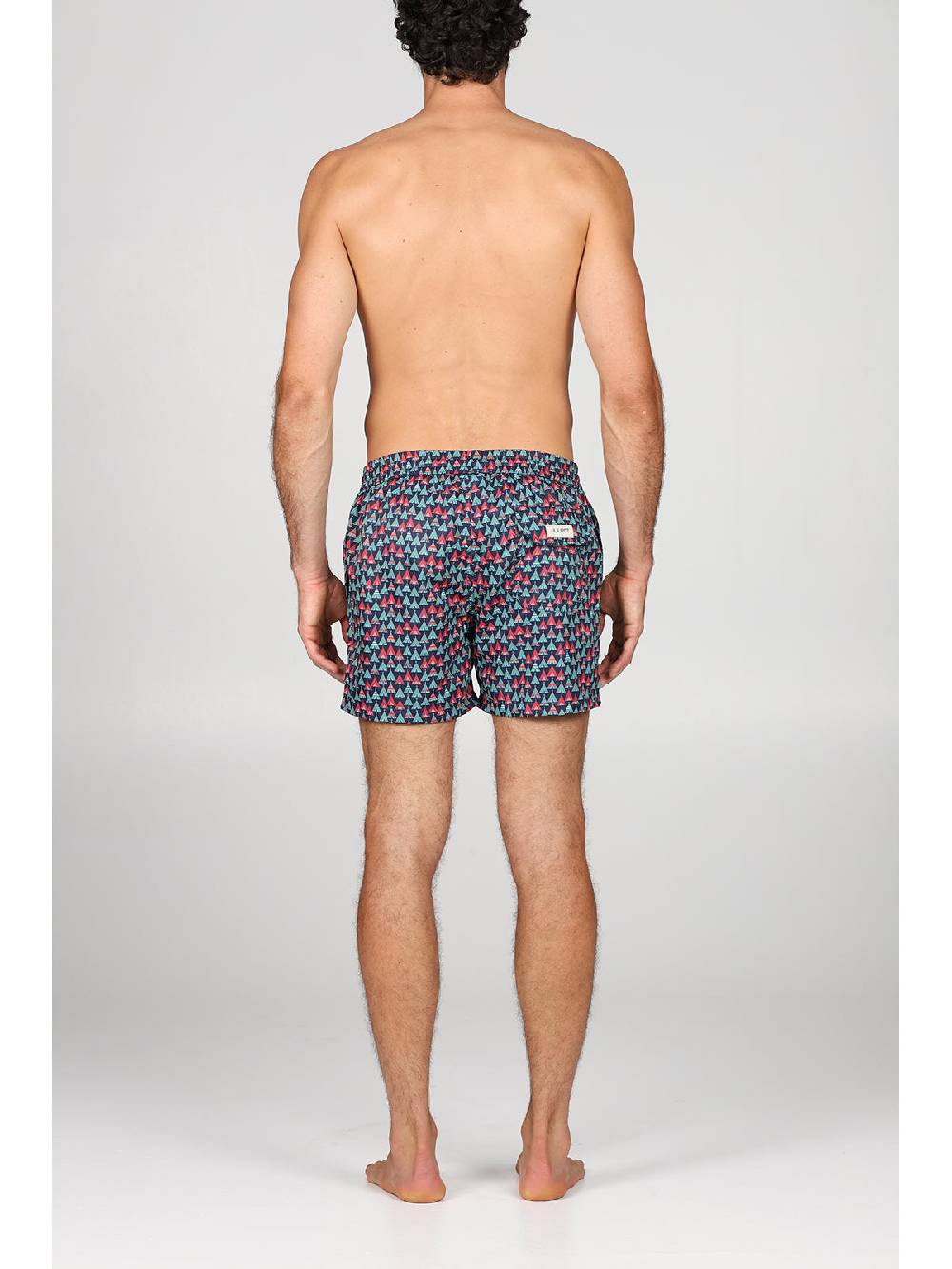 Julipet Boxer Mare In Leggera Tela Di Microfibra, Con Disegno Ad Alta Definizione "tende"