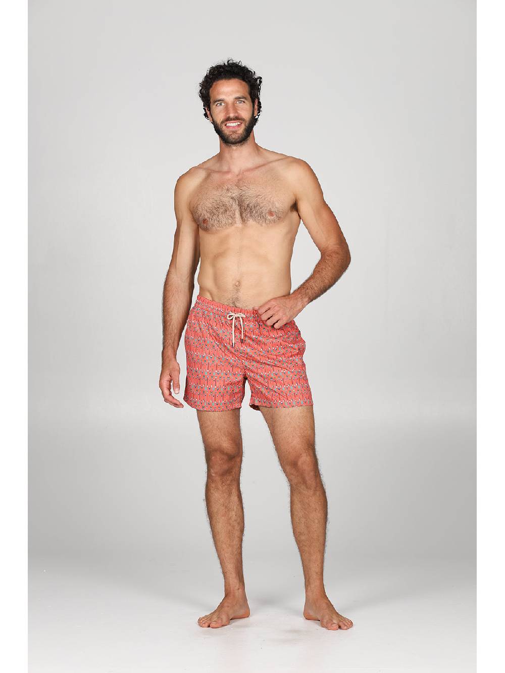 Julipet Boxer Mare In Leggera Tela Di Microfibra, Con Disegno Ad Alta Definizione "frecce"