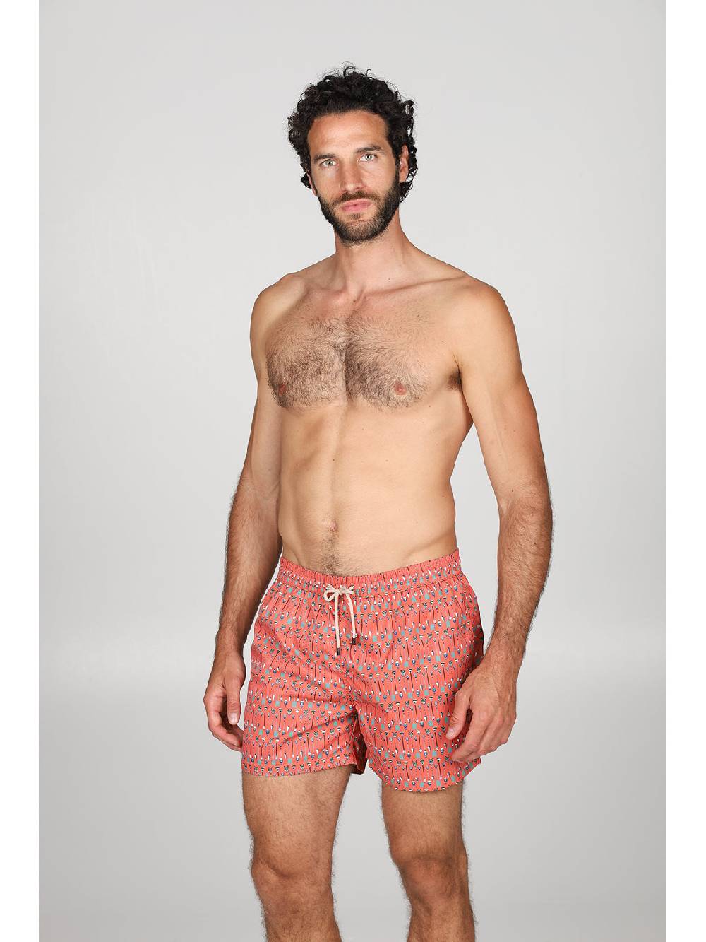 Julipet Boxer Mare In Leggera Tela Di Microfibra, Con Disegno Ad Alta Definizione "frecce"