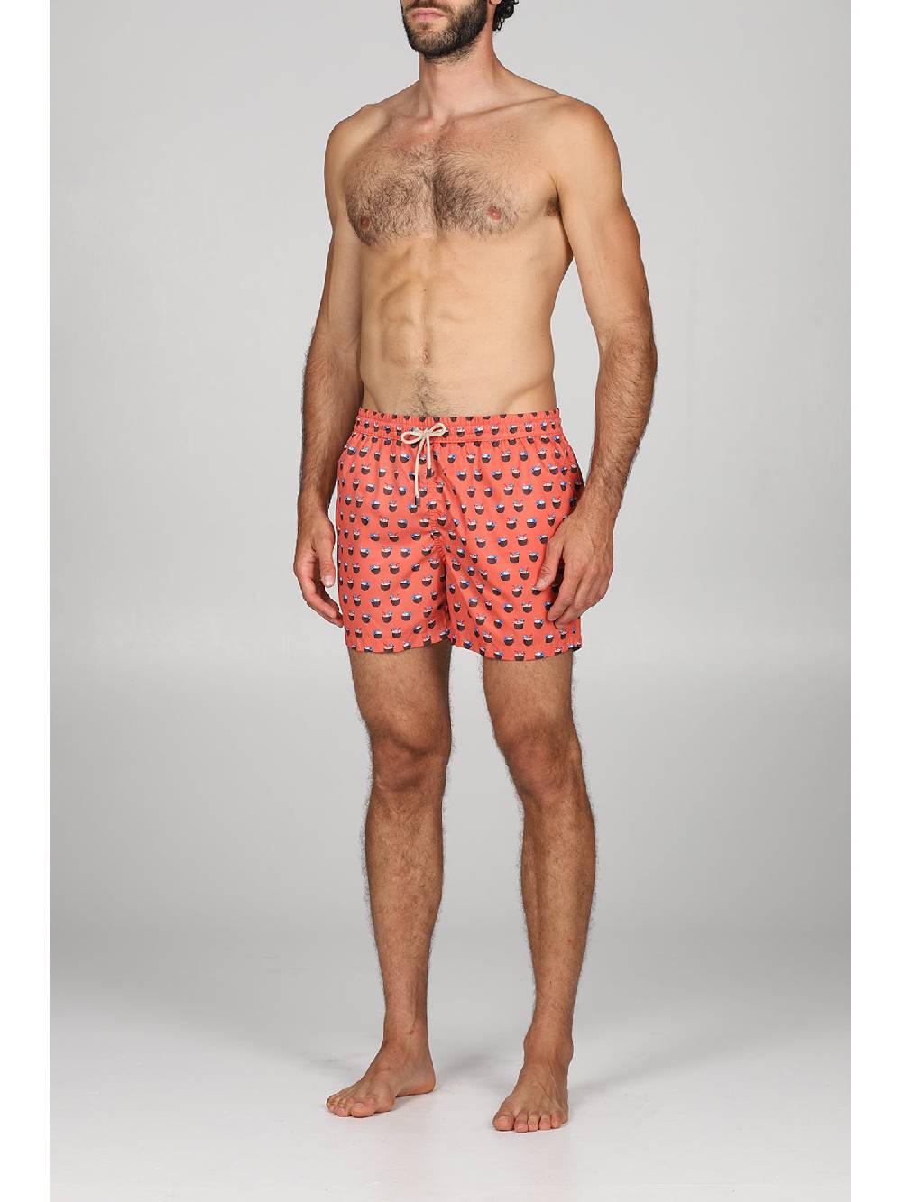 Julipet Boxer Mare In Leggera Tela Di Microfibra, Con Disegno "cocco" Ad Alta Definizione