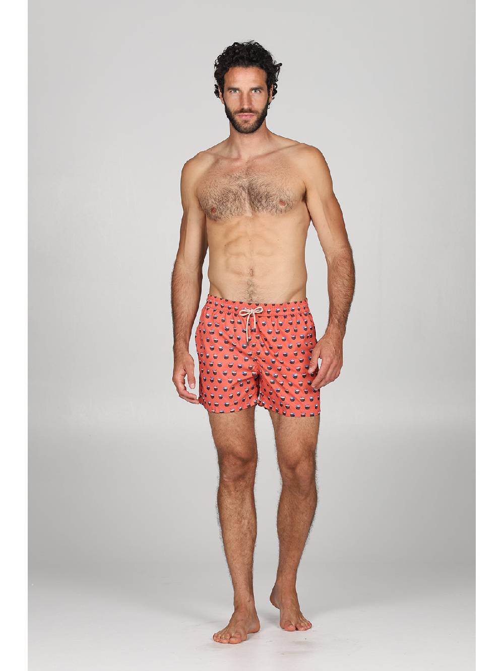 Julipet Boxer Mare In Leggera Tela Di Microfibra, Con Disegno "cocco" Ad Alta Definizione