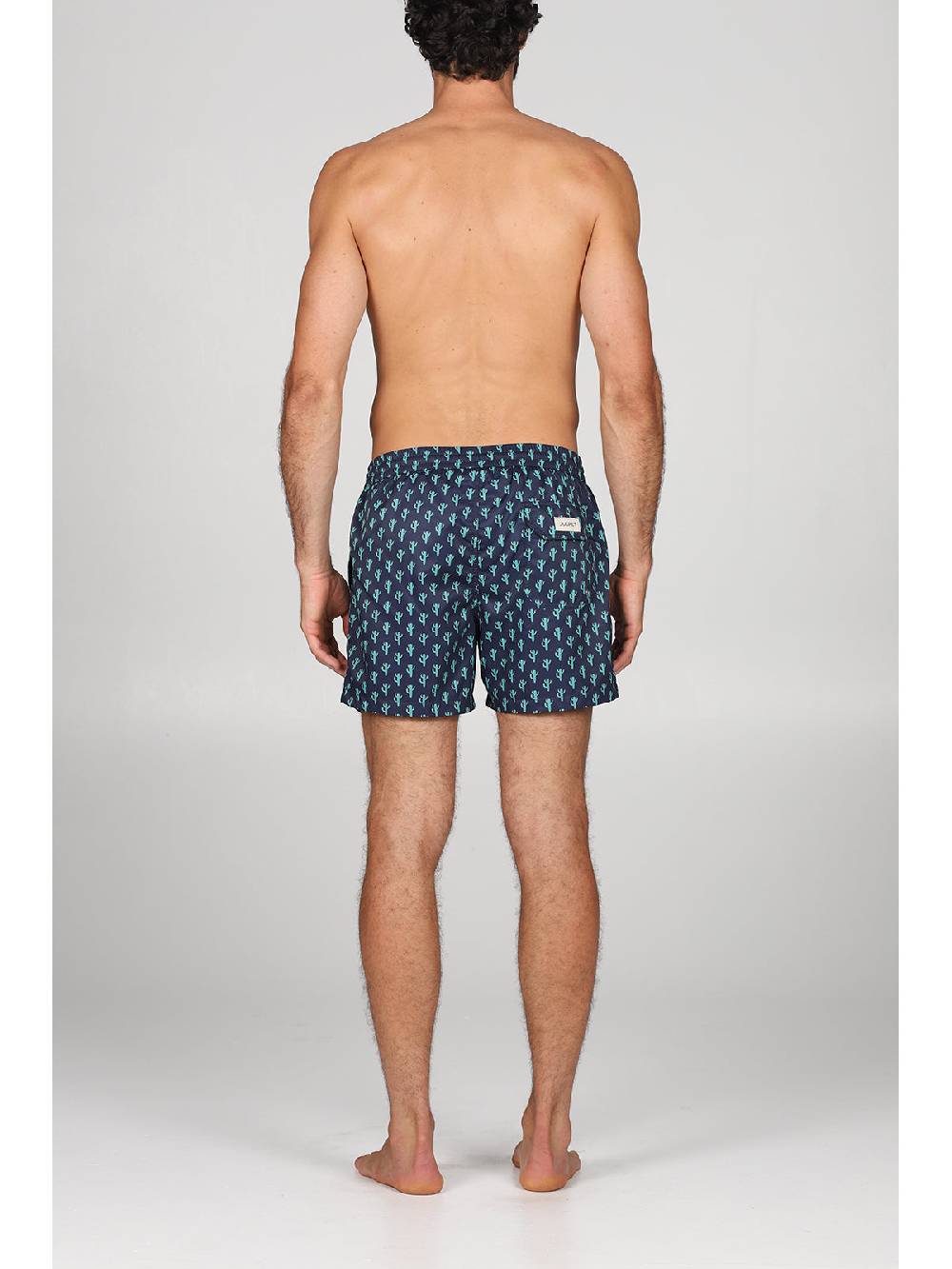 Julipet Boxer Mare In Leggera Tela Di Microfibra, Con Disegno Ad Alta Definizione "cactus"