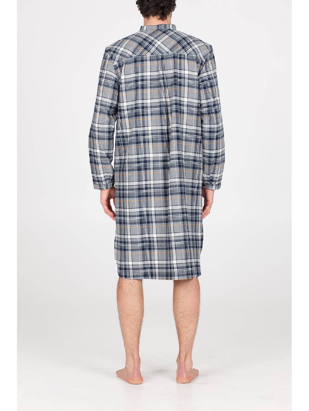 Julipet Camicia Da Notte In Calda Flanella Di Puro Cotone