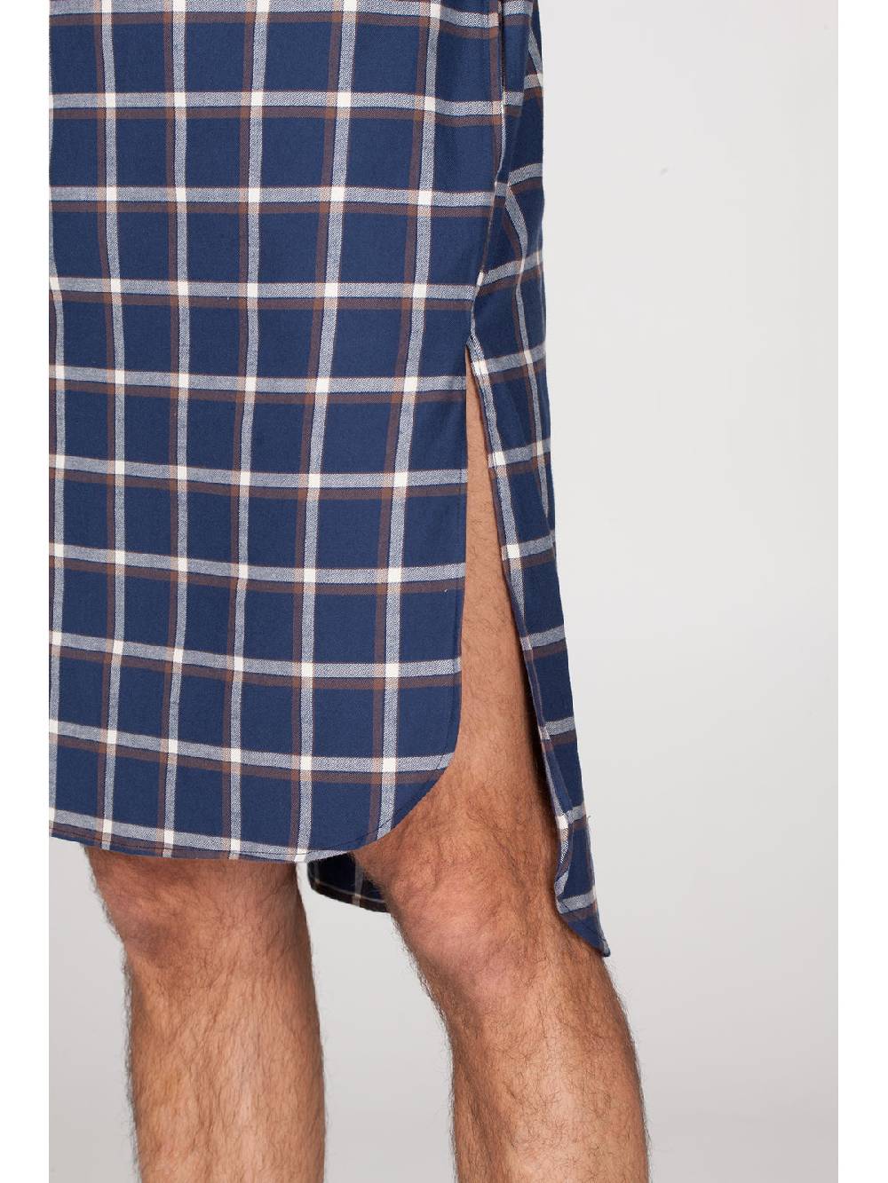 Julipet Camicia Da Notte In Calda Flanella Di Puro Cotone