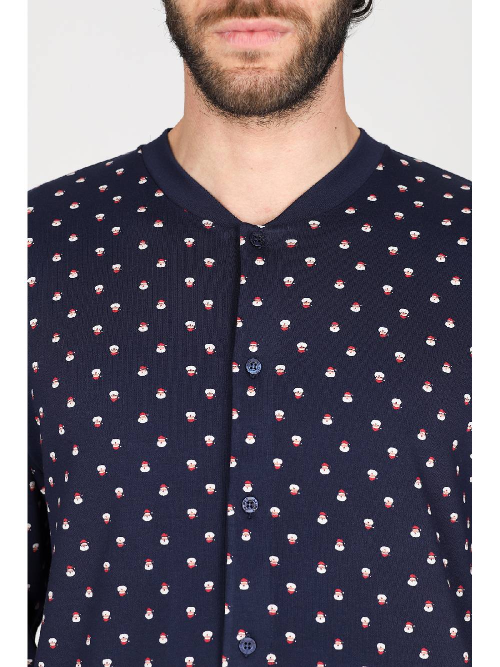 Julipet Camicia Da Notte In Caldo Interlock Di Puro Cotone