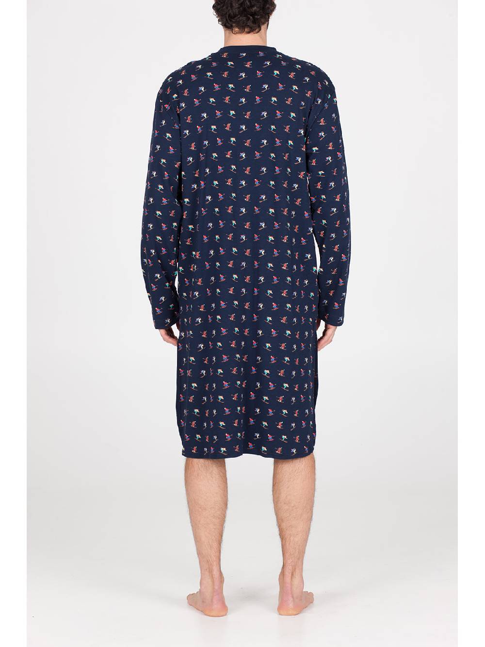 Julipet Camicia Da Notte In Morbido Interlock Di Puro Cotone