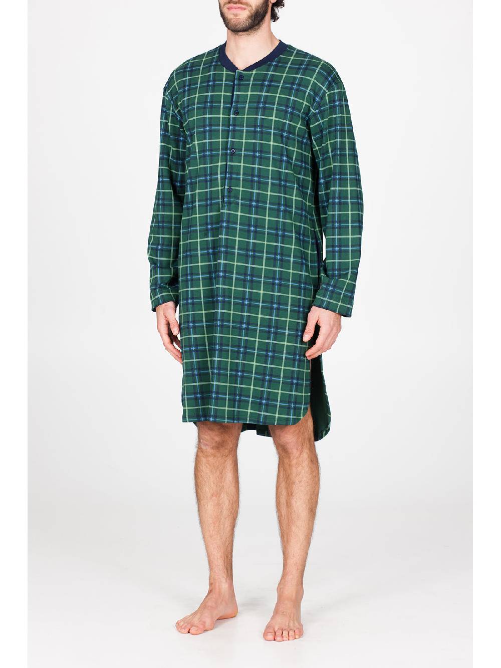 Julipet Camicia Da Notte In Morbido Interlock Di Puro Cotone