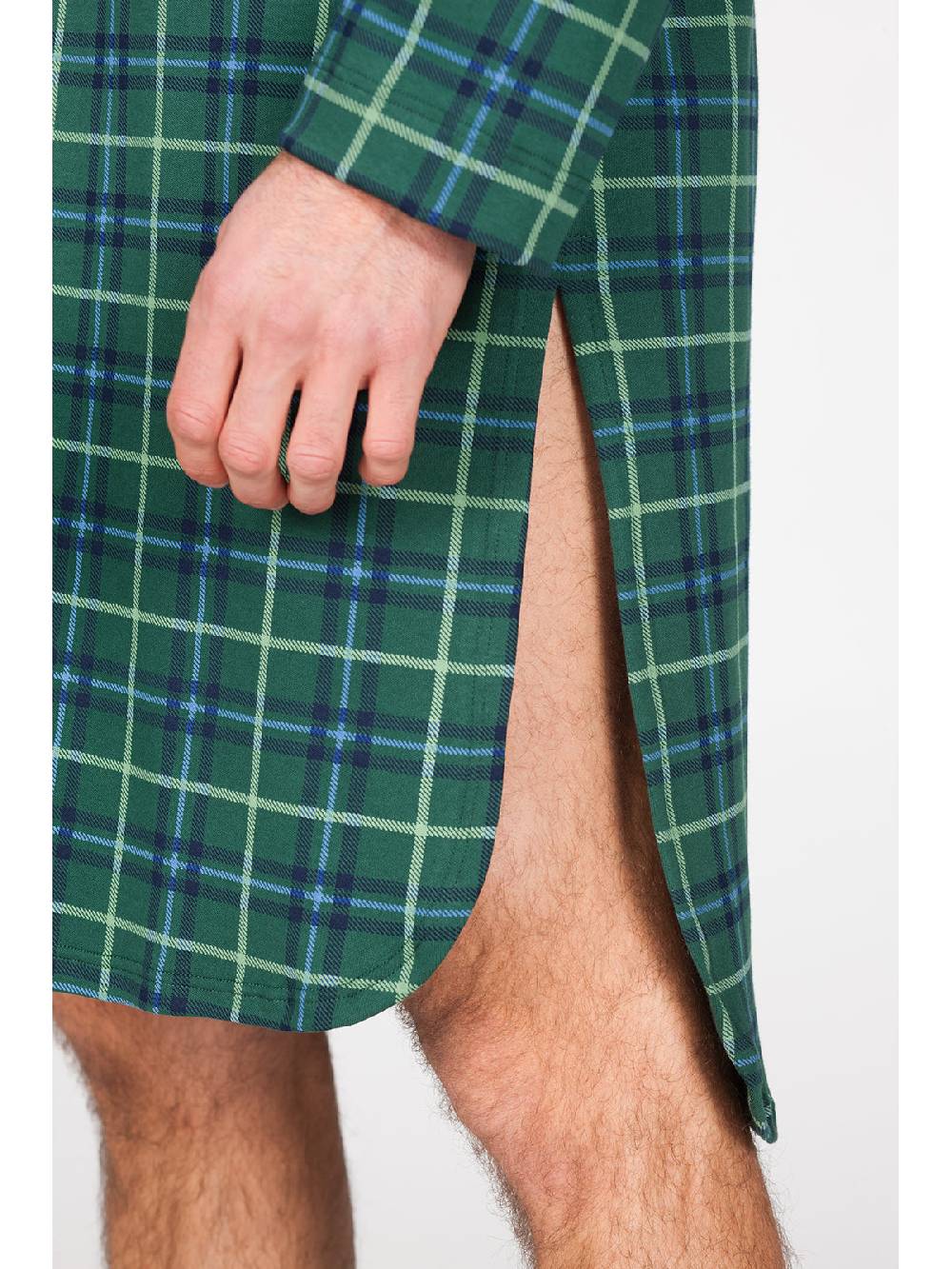 Julipet Camicia da notte in morbido interlock di puro cotone