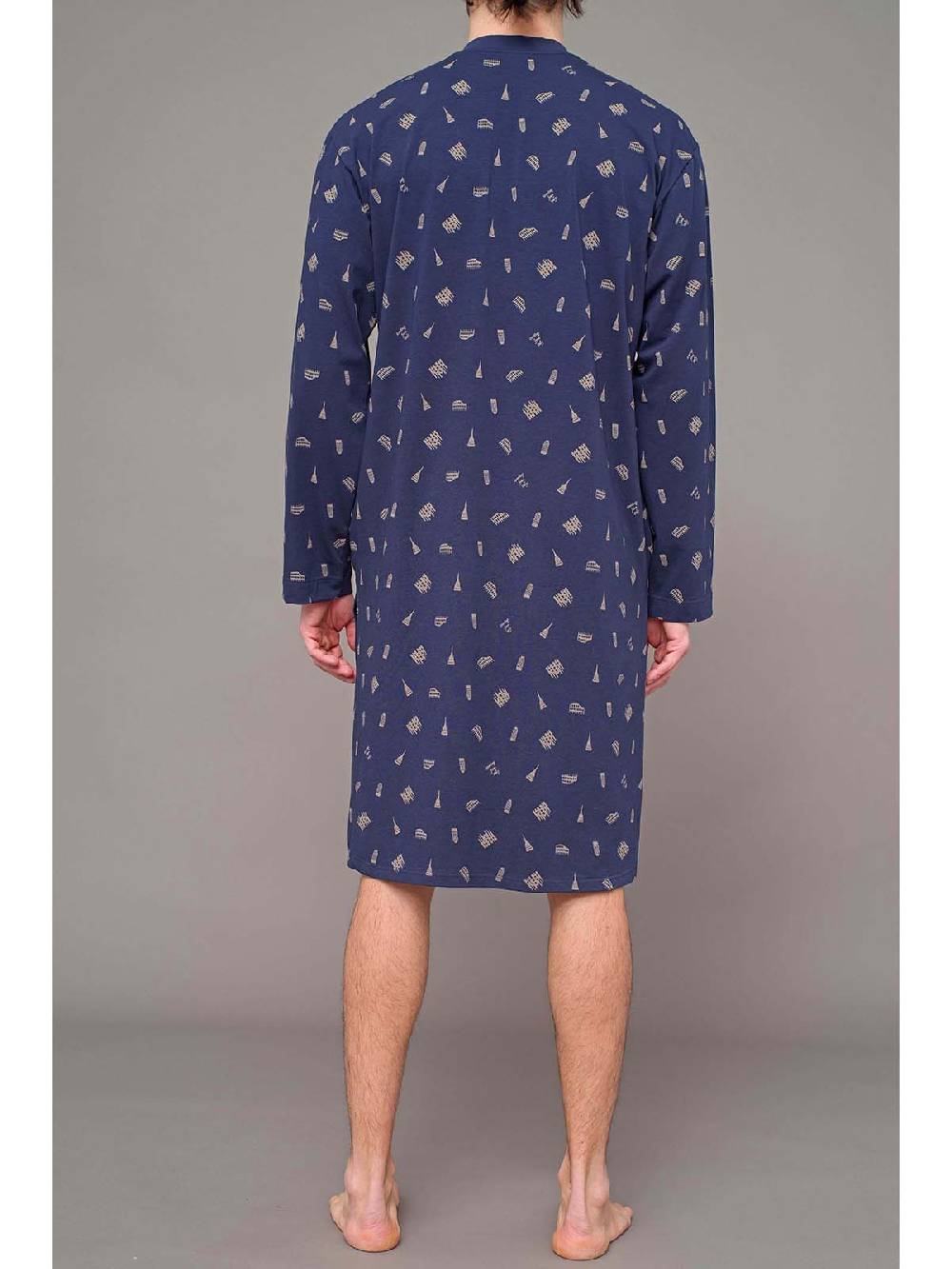 Julipet Camicia Da Notte In Morbido Interlock Di Puro Cotone