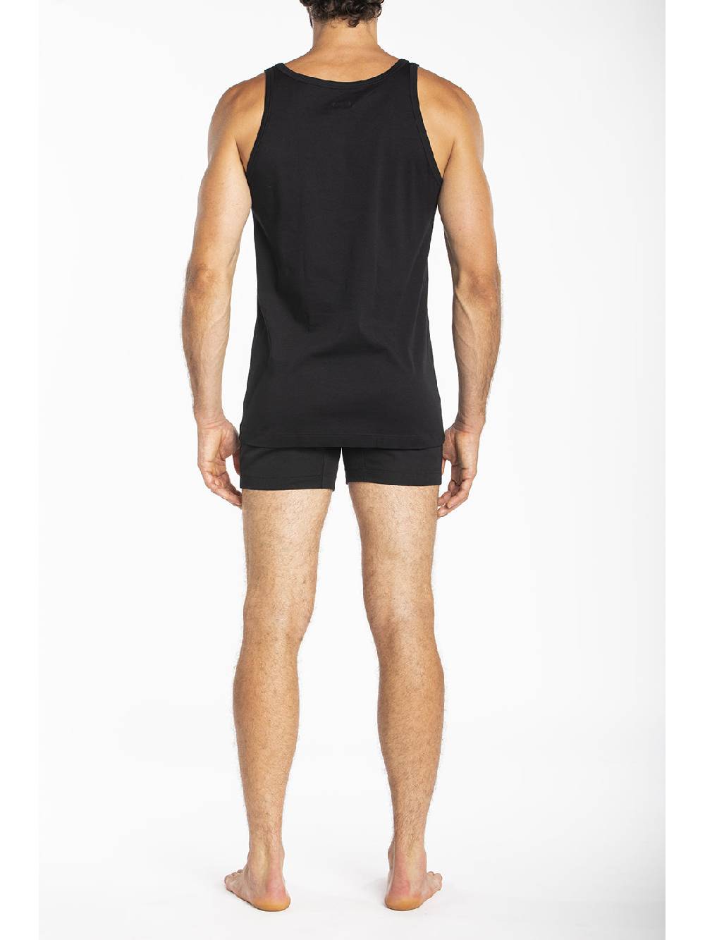 Julipet Canottiera In Interlock Di Puro Cotone "doppia Maglia"