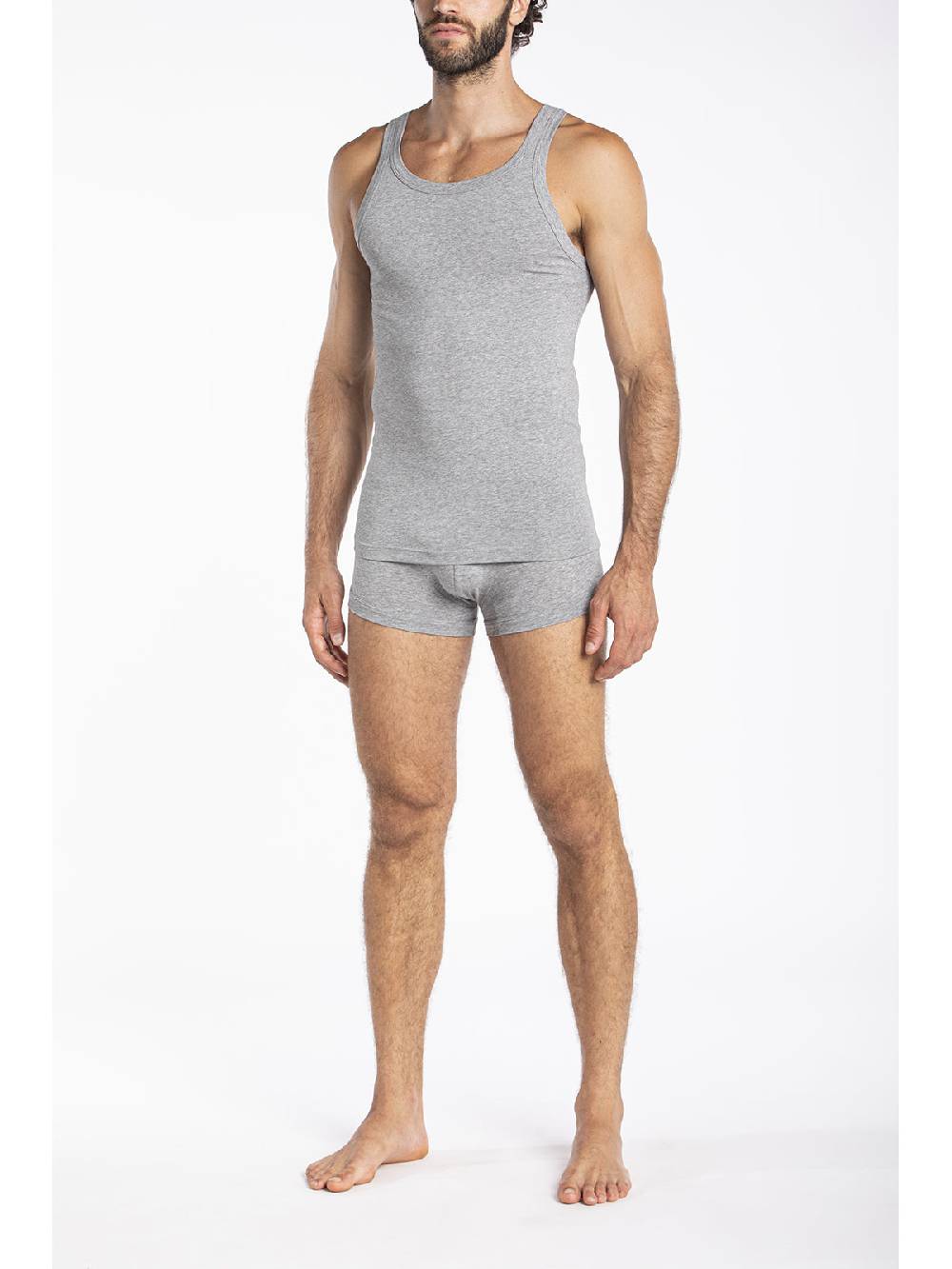 Julipet Canottiera In Jersey Di Cotone Elasticizzato