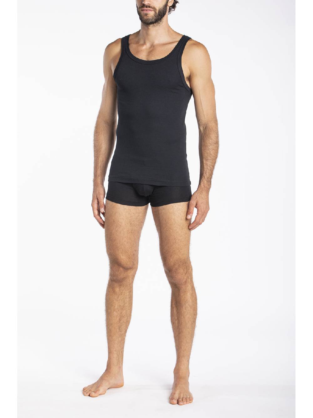 Julipet Canottiera In Jersey Di Cotone Elasticizzato Taglio Moderno E Confortevole