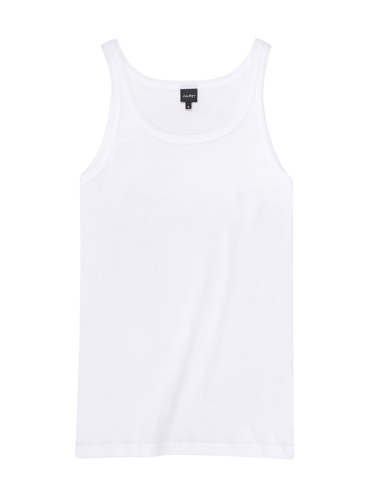 Julipet Canottiera In Puro Cotone Filoscozia® Mercerizzato E Gasato In Filo