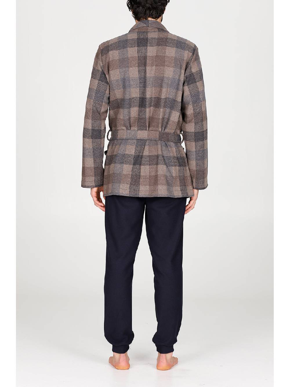 Julipet Giacca Da Camera In Confortevole Jacquard Di Cotone