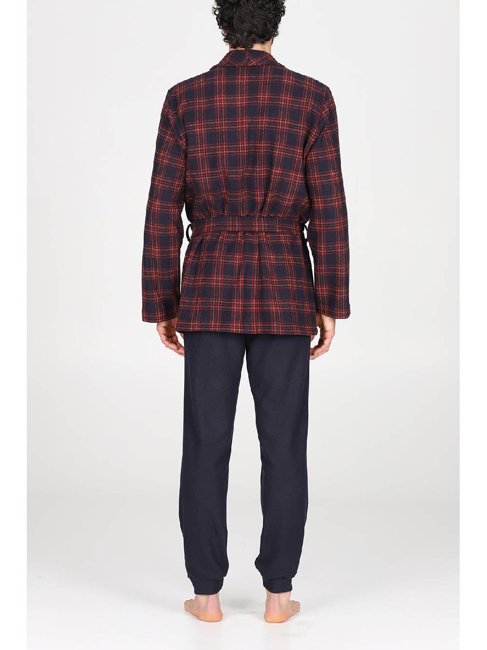 Julipet Giacca Da Camera In Confortevole Jacquard Di Cotone