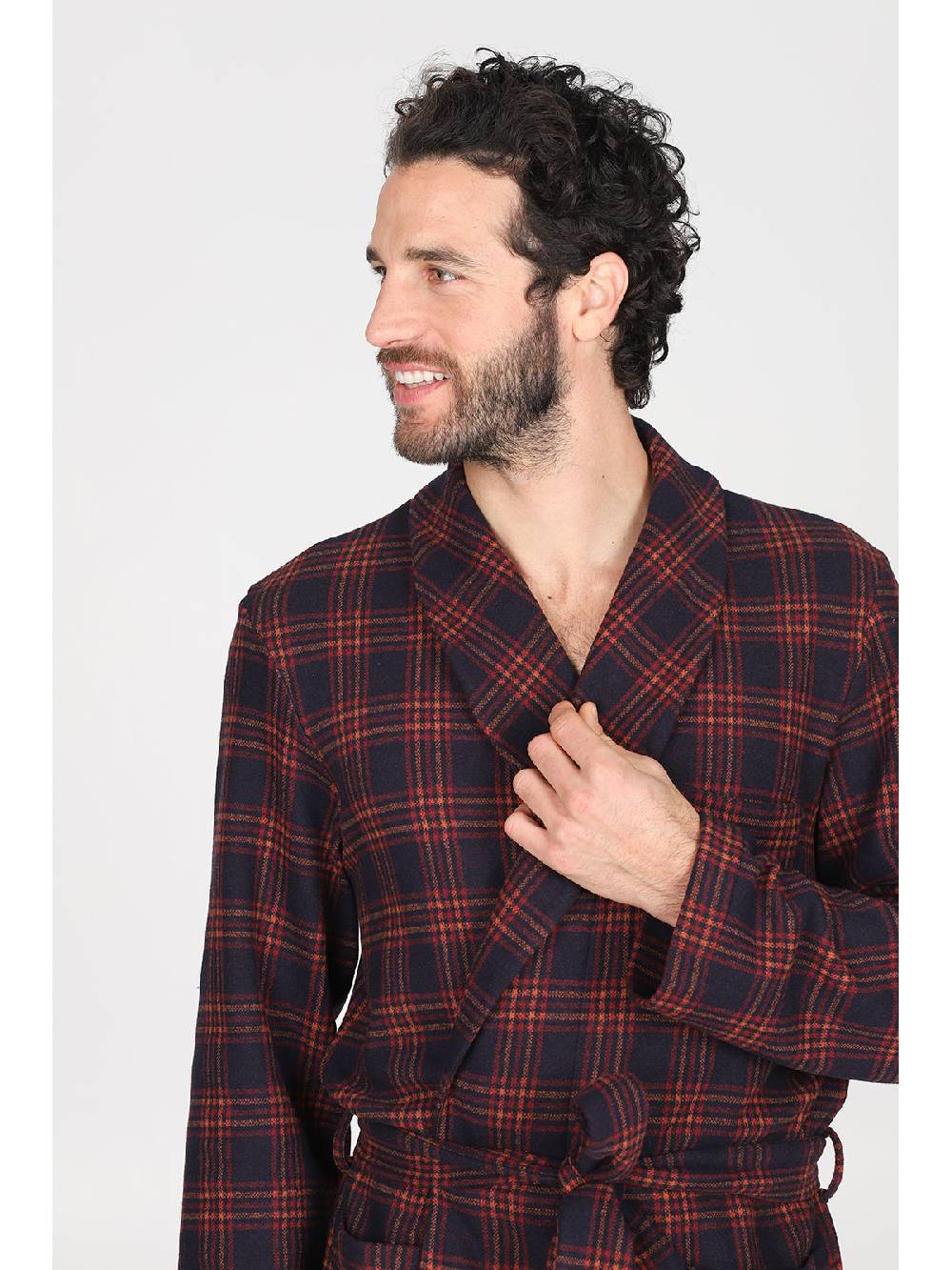 Julipet Giacca Da Camera In Confortevole Jacquard Di Cotone