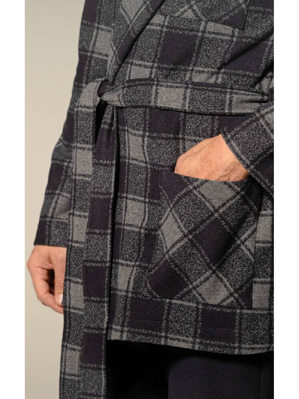 Julipet Giacca Da Camera In Confortevole Tessuto Jacquard