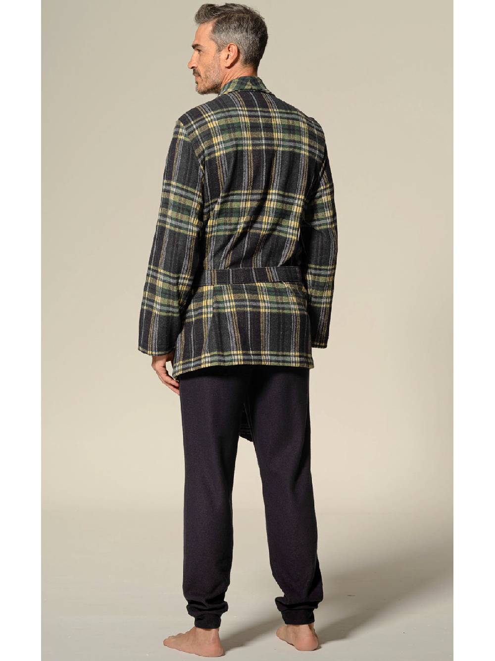 Julipet Giacca Da Camera In Confortevole Tessuto Jacquard