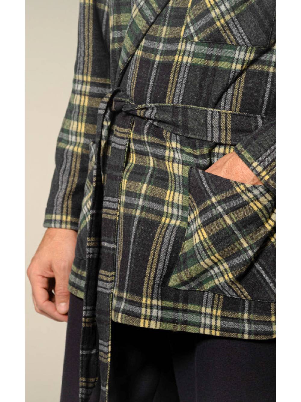 Julipet Giacca Da Camera In Confortevole Tessuto Jacquard