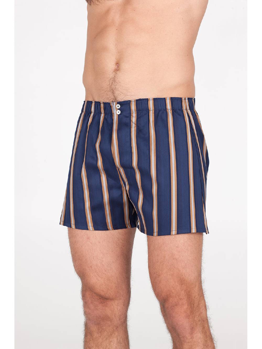 Julipet Boxer Gessato In Pregiato Popeline