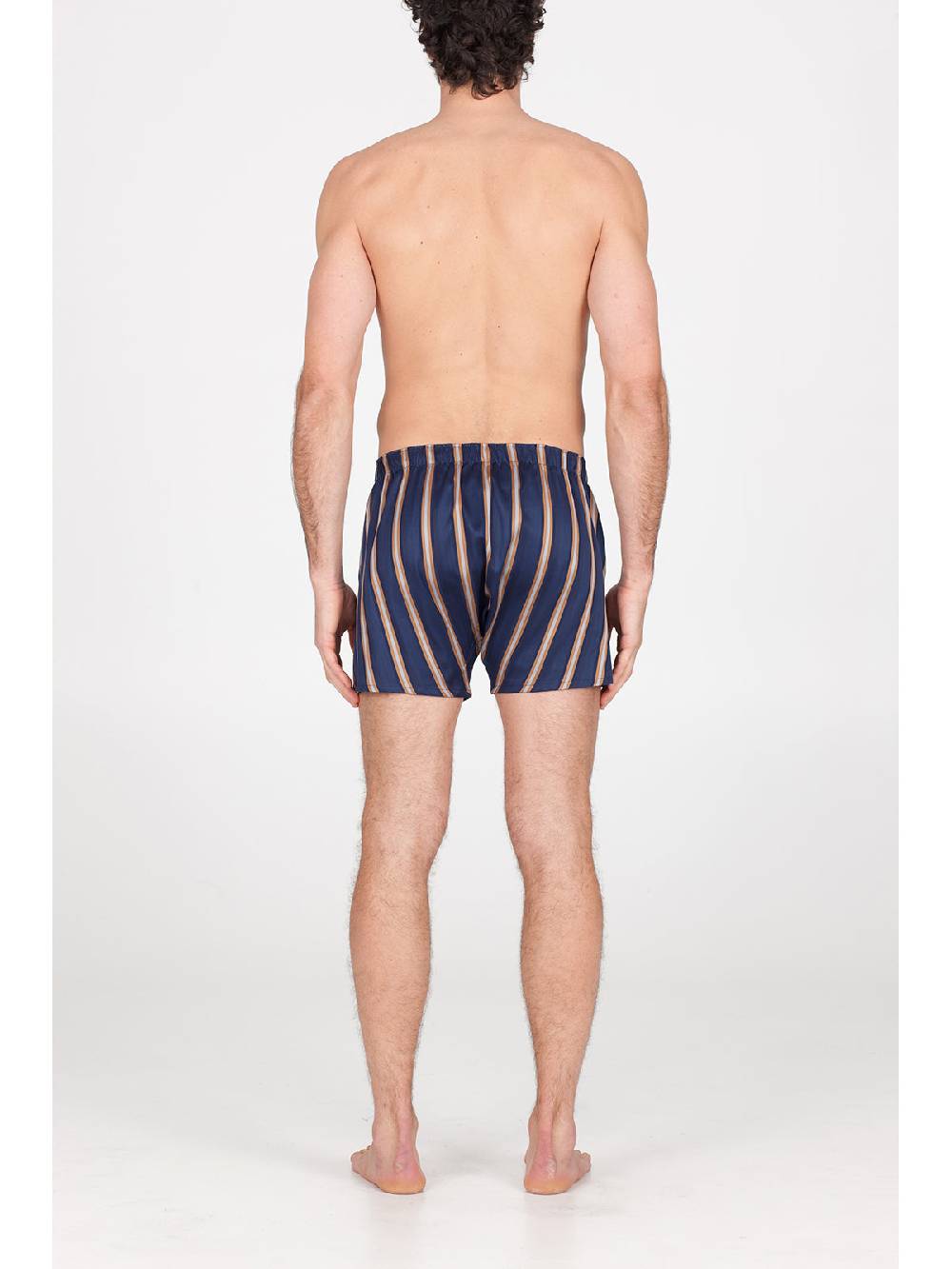 Julipet Boxer Gessato In Pregiato Popeline