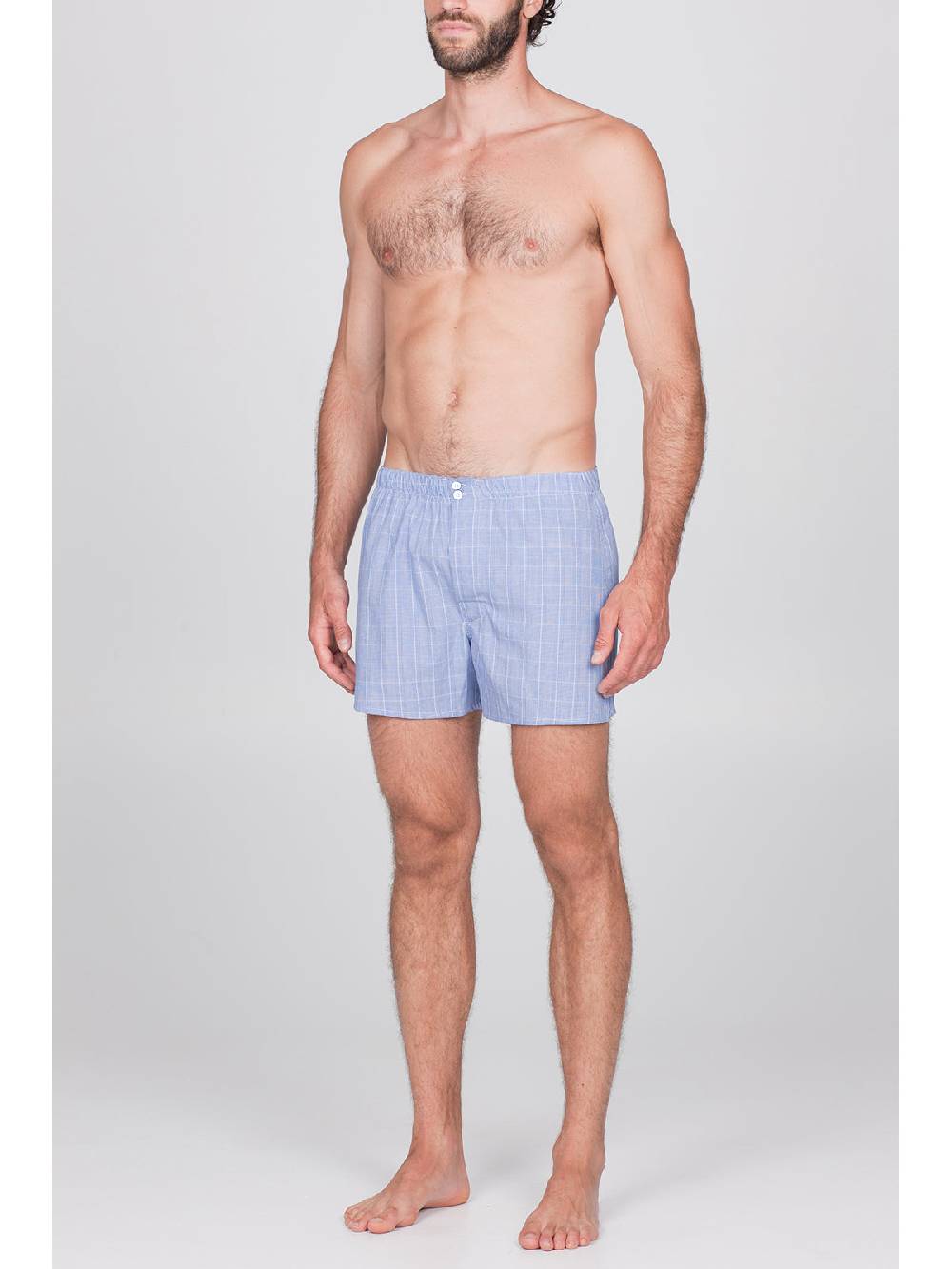 Julipet Boxer In Pregiato Popeline Di Puro Cotone