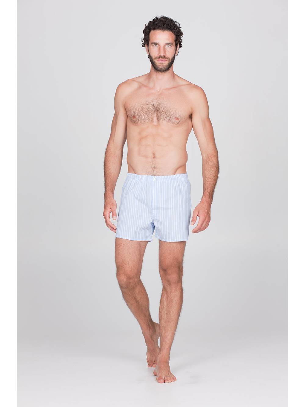 Julipet Boxer In Pregiato Popeline Di Puro Cotone