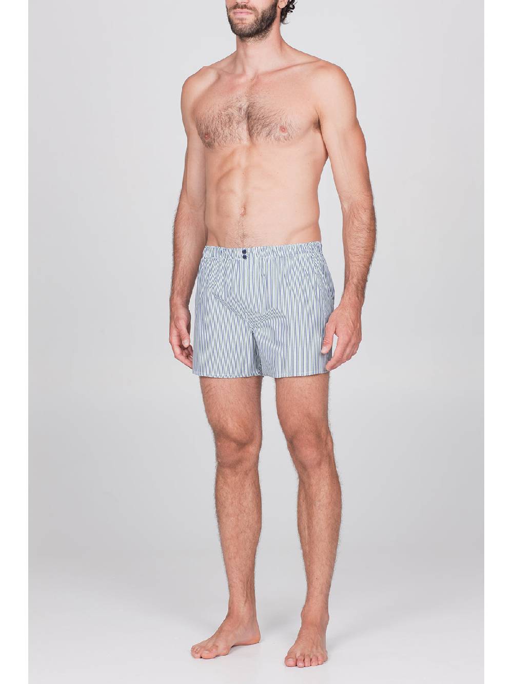 Julipet Boxer In Pregiato Popeline Di Puro Cotone