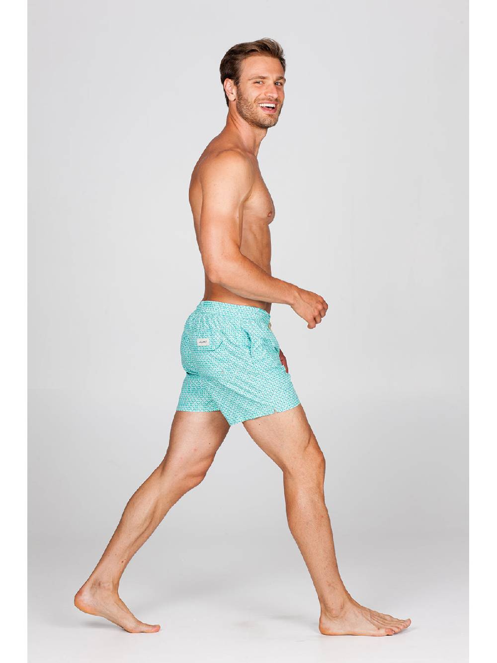 Julipet Boxer Mare In Leggera Tela Di Microfibra