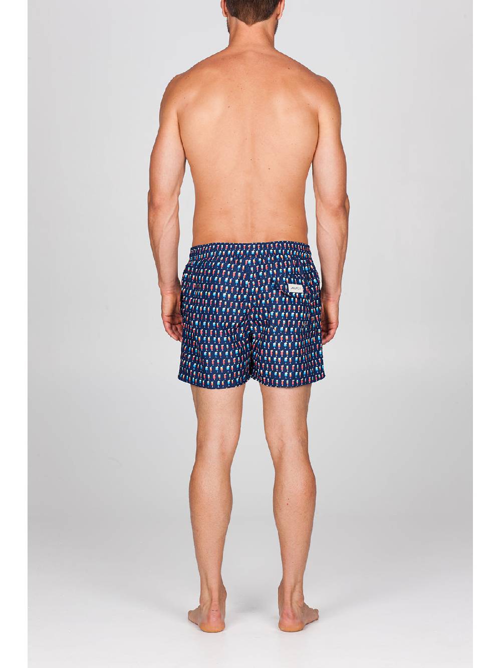 Julipet Boxer Mare In Leggera Tela Di Microfibra