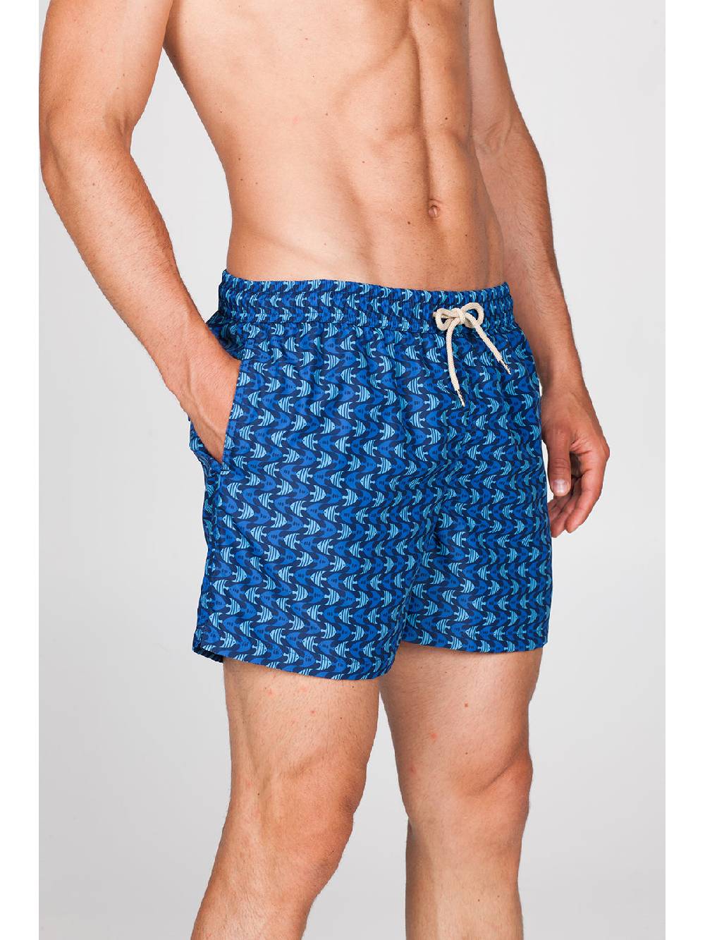 Julipet Boxer Mare In Leggera Tela Di Microfibra