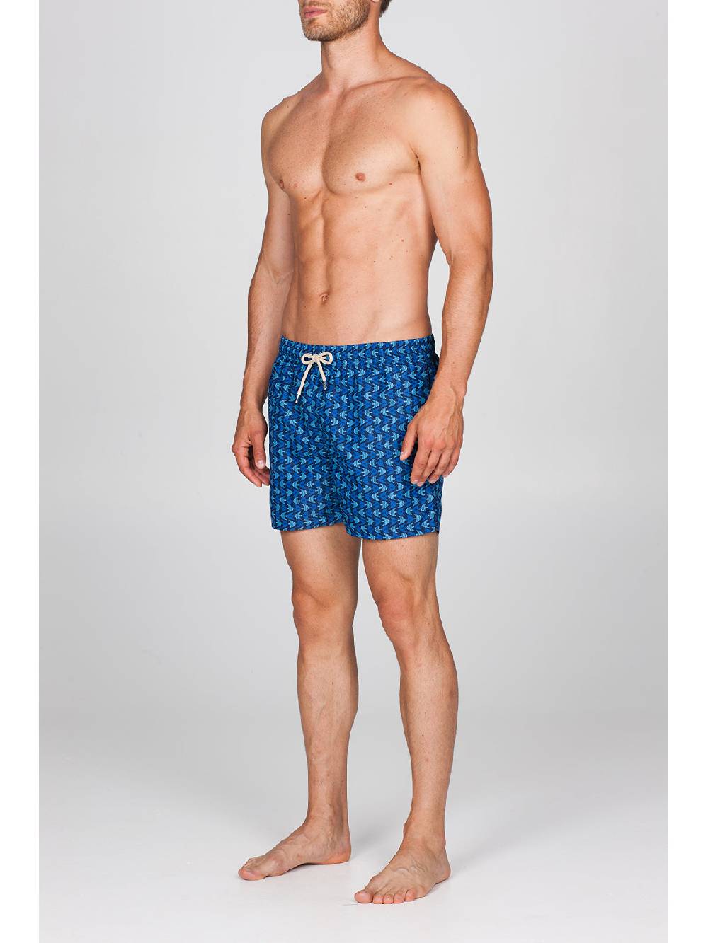 Julipet Boxer Mare In Leggera Tela Di Microfibra