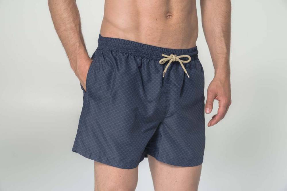 Julipet Boxer Mare In Leggera Tela Di Microfibra