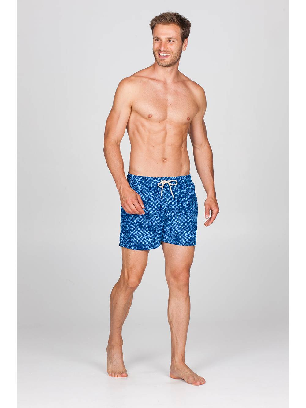 Julipet Boxer Mare In Leggera Tela Di Microfibra