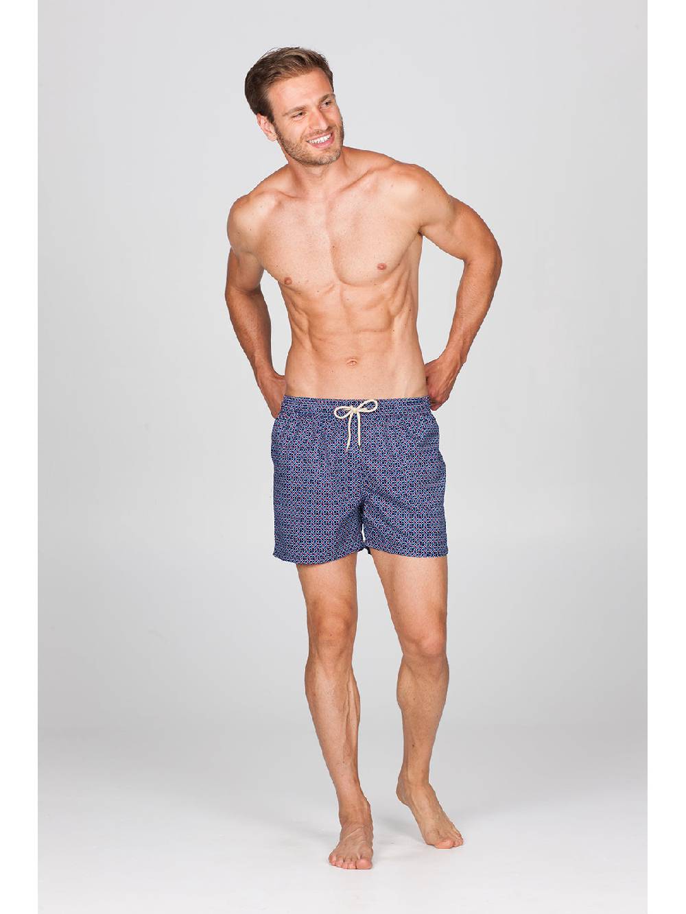 Julipet Boxer Mare In Leggera Tela Di Microfibra