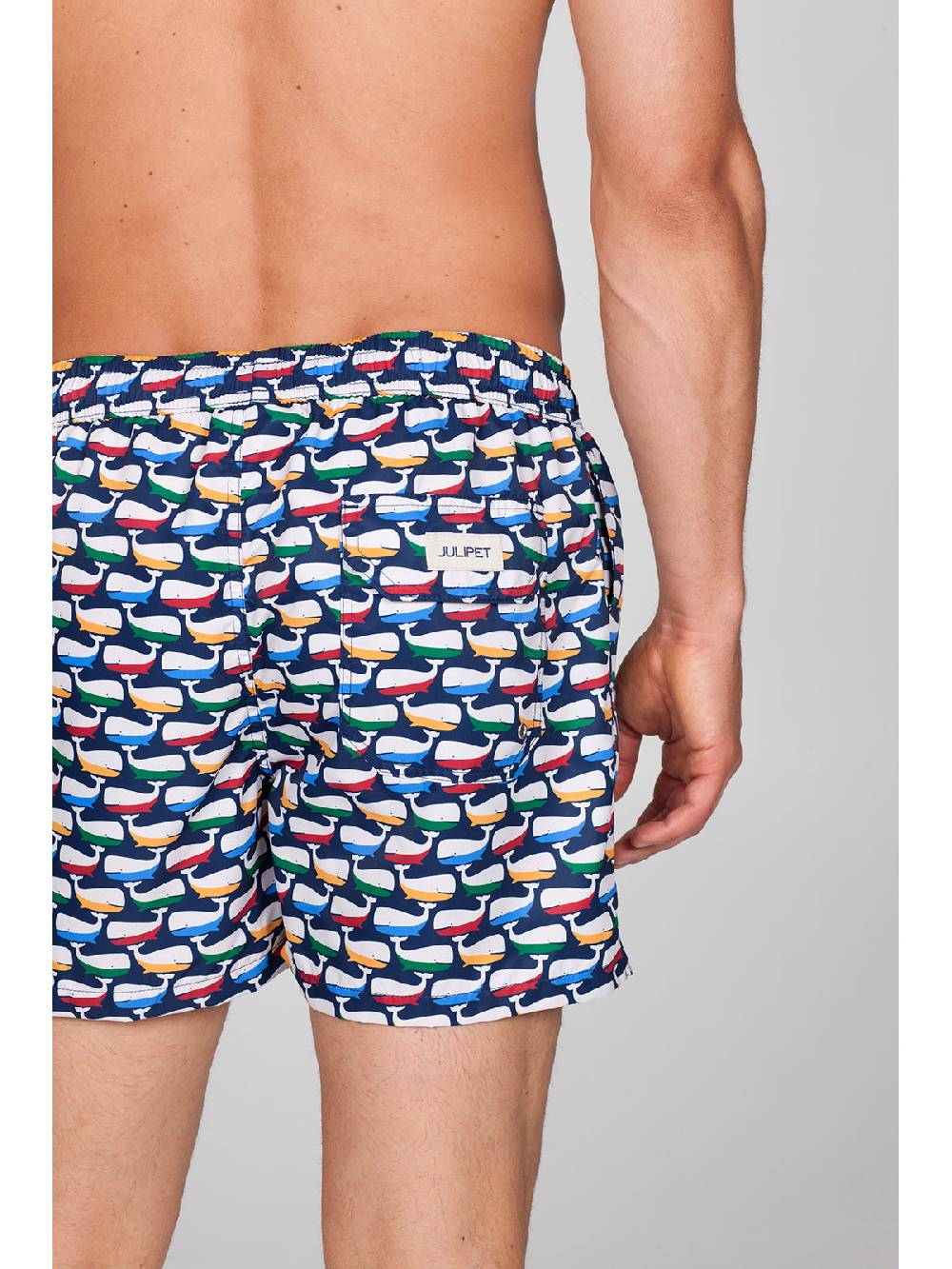 Julipet Boxer Mare In Leggera Tela Di Microfibra